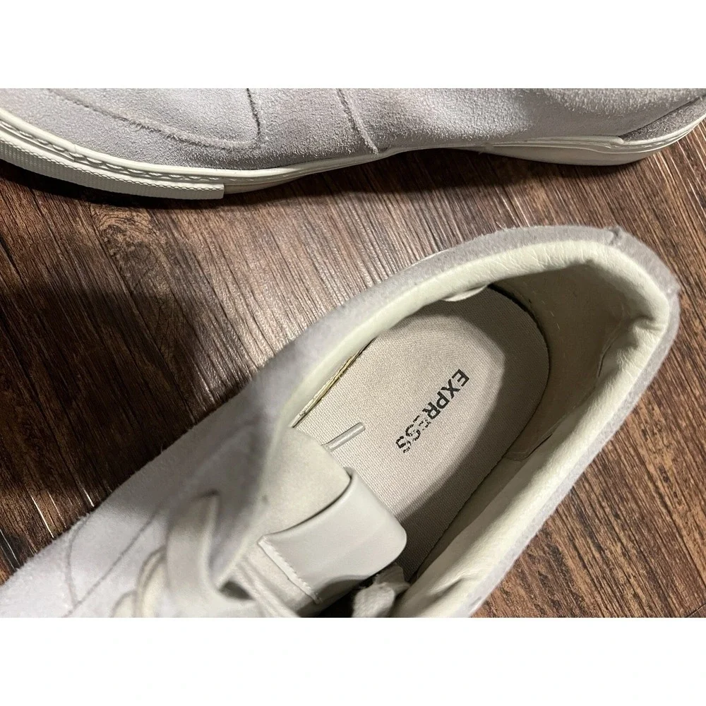 Express‎ Men's Flats Tennis shoes Size 10 Leather Upper Lace Up